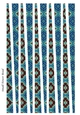 Small Tower Shaped Paper Beads Template Design #77
