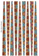 Small Oval Paper Beads Template Design #82