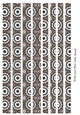 Mixed Tube Shaped Paper Beads Template Design #86