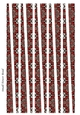 Small Tower Paper Beads Template Design #91