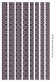 Mixed Tube Paper Beads Template Design #94