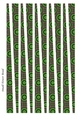 Small Tower Paper Beads Template Design #96