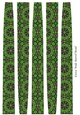 Extra Large Oval Paper Beads Template Design #98