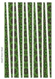 Small Tower Paper Beads Template Design #98