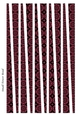 Small Tower Paper Beads Template Design #100