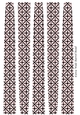 Extra Large Oval Paper Beads Template Design #101
