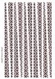 Small Tower Paper Beads Template Design #101