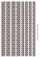 Mixed Tube Paper Beads Template Design #101