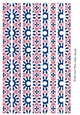 Mixed Tube Paper Beads Template Design #104