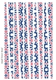 Small Tower Paper Beads Template Design #104