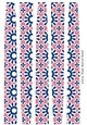 Extra Large Oval Paper Beads Template Design #104