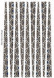 Small Oval Paper Beads Template Design #105