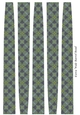 Extra Large Oval Paper Beads Template Design #108