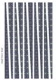 Small Tower Paper Beads Template Design #111
