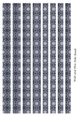 Mixed Tube Paper Beads Template Design #112