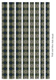 Mixed Tube Paper Beads Template Design #114