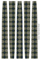 Extra Large Oval Paper Beads Template Design #114