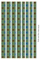 Mixed Tube Paper Beads Template Design #116