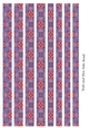 Mixed Tube Paper Beads Template Design #118