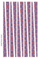 Small Tower Paper Beads Template Design #118