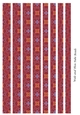 Mixed Tube Paper Beads Template Design #119