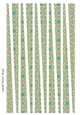 Small Tower Paper Beads Template Design #121