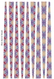 Small Oval Paper Beads Template Design #123