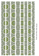 Mixed Tube Paper Beads Template Design #125