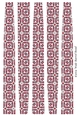 Extra Large Oval Paper Beads Template Design #130