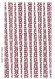 Small Tower Paper Beads Template Design #130