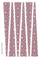 Large Oval Paper Beads Template Design #130