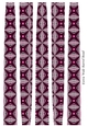 Extra Large Oval Paper Beads Template Design #131