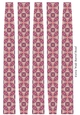 Extra Large Oval Paper Beads Template Design #133