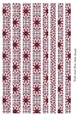 Mixed Tube Paper Beads Template Design #134