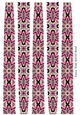 Extra Large Oval Paper Beads Template Design #135