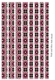Mixed Tube Paper Beads Template Design #137