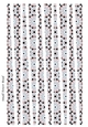 Small tower Paper Beads Template Design #138