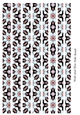 Mixed Tube Paper Beads Template Design #140