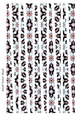Small Tower Paper Beads Template Design #140