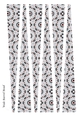 Large Oval Paper Beads Template Design #141