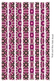 Mixed Tube Paper Beads Template Design #142