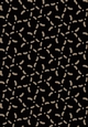 Black Tie 01 A4 Sized Patterned Backing Paper Black and Brown Ritz Themed Scrapbooking Card Making Art Paper