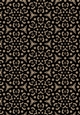 Black Tie 06 A4 Sized Patterned Backing Paper Black and Brown Ritz Themed Scrapbooking Card Making Art Paper