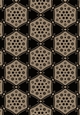 Black Tie 07 A4 Sized Patterned Backing Paper Black and Brown Ritz Themed Scrapbooking Card Making Art Paper