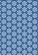 Blue Monochrome 07 A4 Sized Patterned Backing Paper for Card Making, Scrapbooking, in Shades of Blue