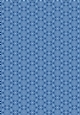 Blue Monochrome 13 A4 Sized Patterned Backing Paper for Card Making, Scrapbooking, in Shades of Blue