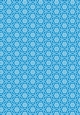 Blue Monochrome 14 A4 Sized Patterned Backing Paper for Card Making, Scrapbooking, in Shades of Blue