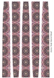 Extra Wide Barrel Beads Template Design #143