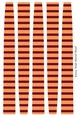 Extra Wide Barrel Paper Beads Template Design #144