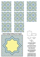 Teabag Folding Card Toppers Kit With Two Folding Cards and Two Sizes; Design 13